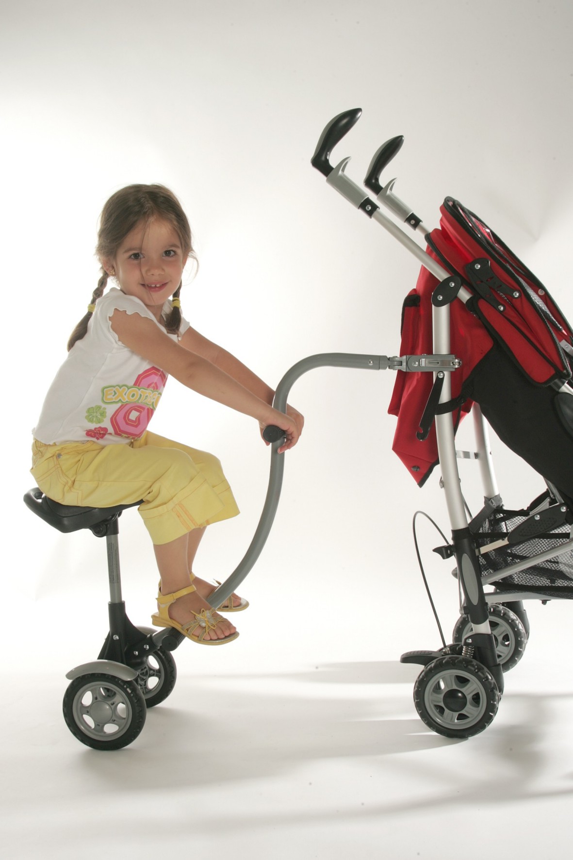 ride along stroller attachment